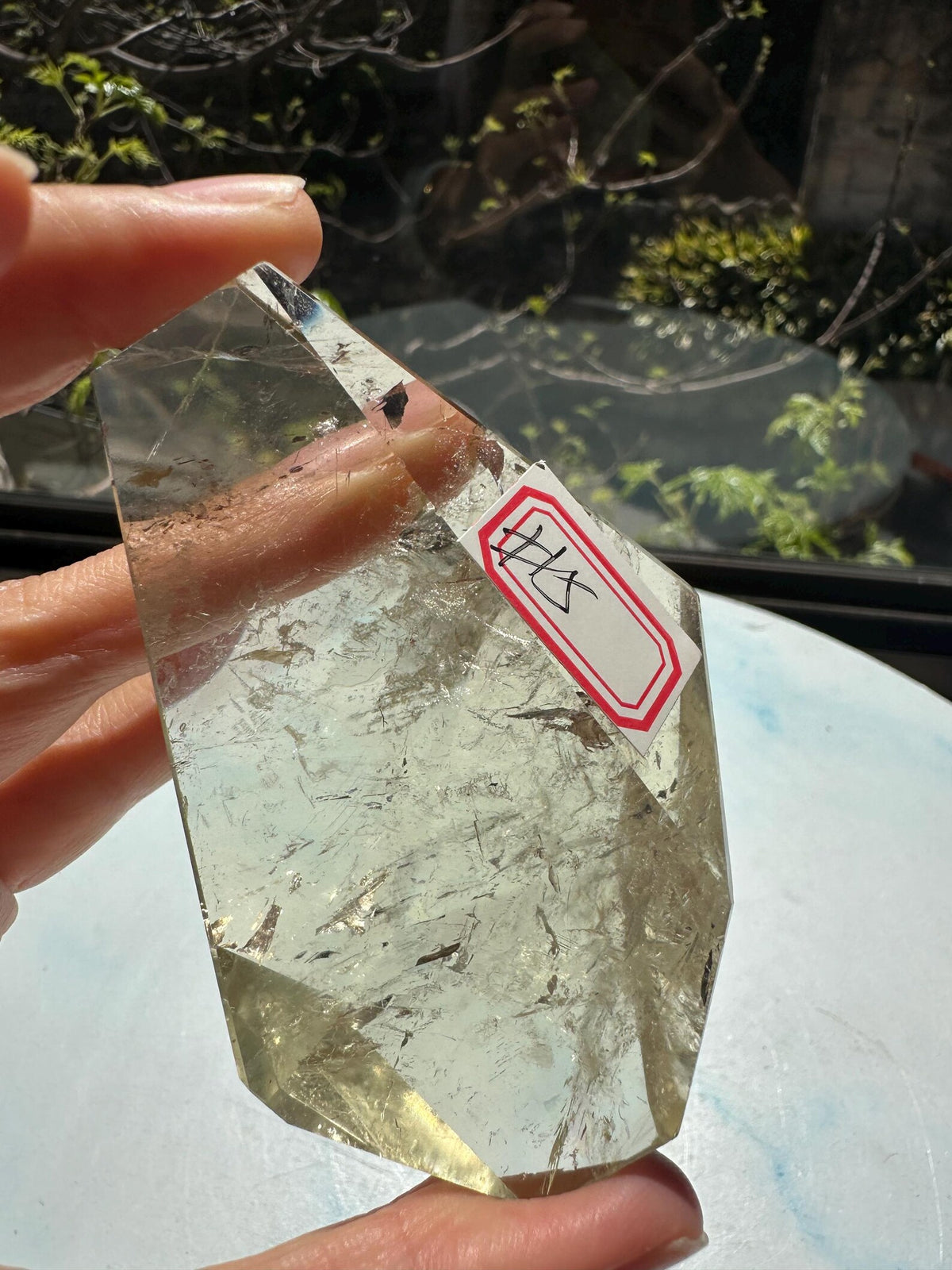 Exact citrine piece #5, 157g — real product view 2