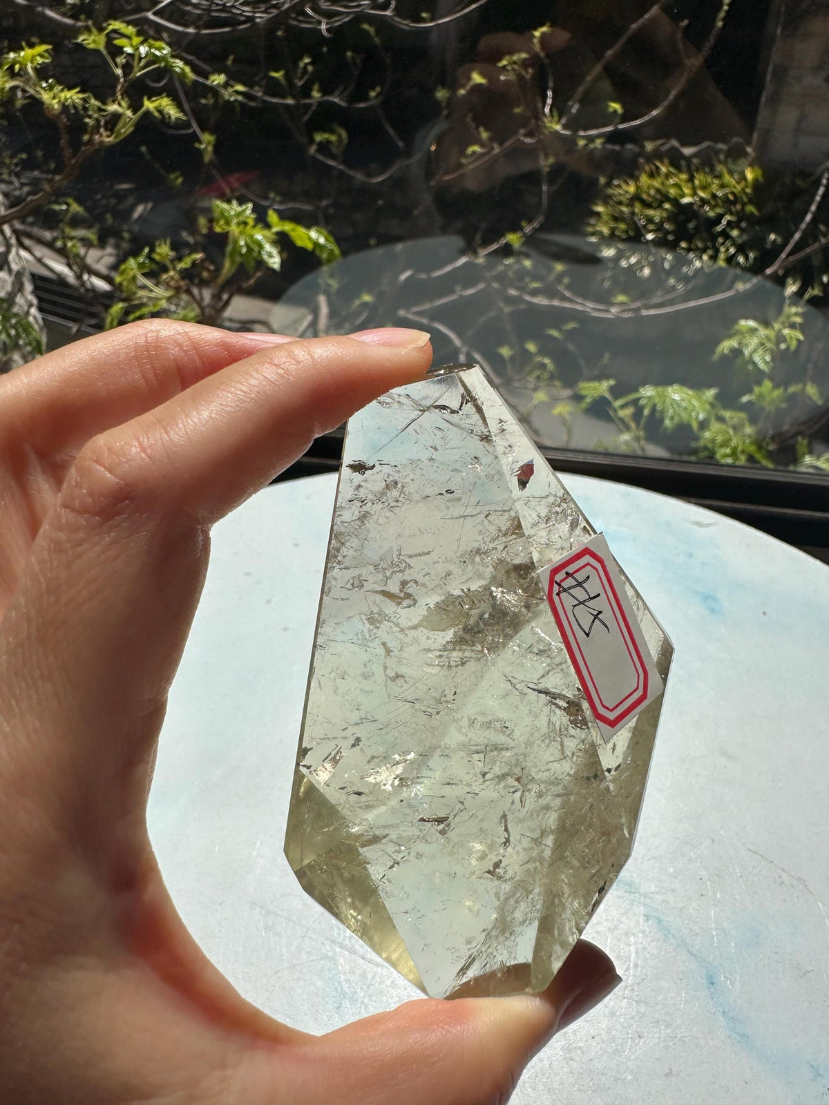 Exact citrine piece #5, 157g — real product view 3