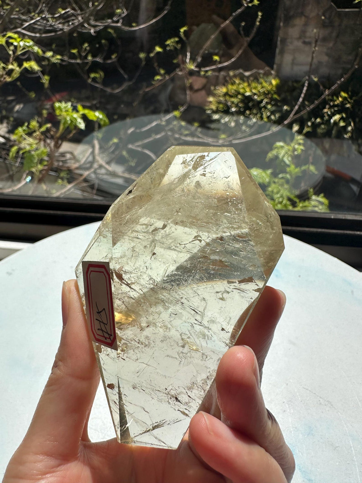 Exact citrine piece #5, 157g — real product view 7