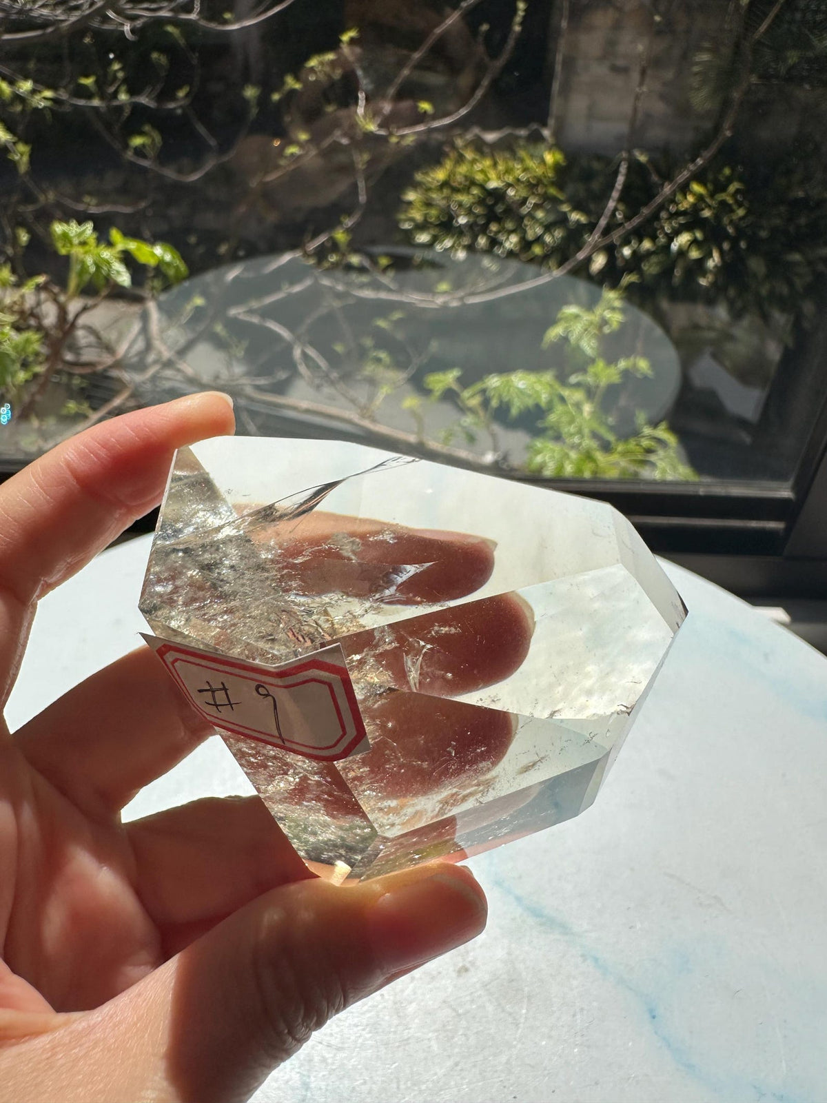 Exact citrine piece #9, 164g — real product view 4