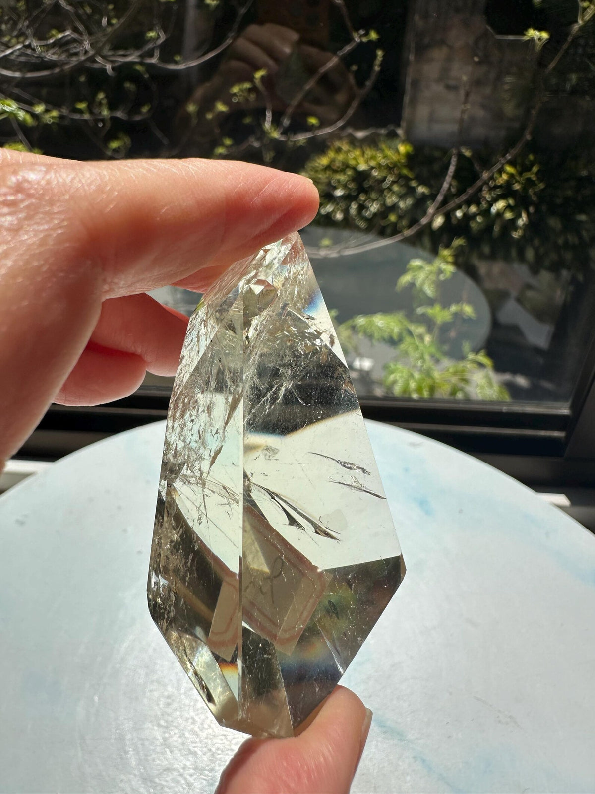 Exact citrine piece #8, 78g — real product view 1