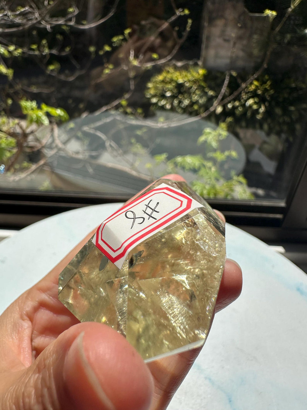Exact citrine piece #8, 78g — real product view 11