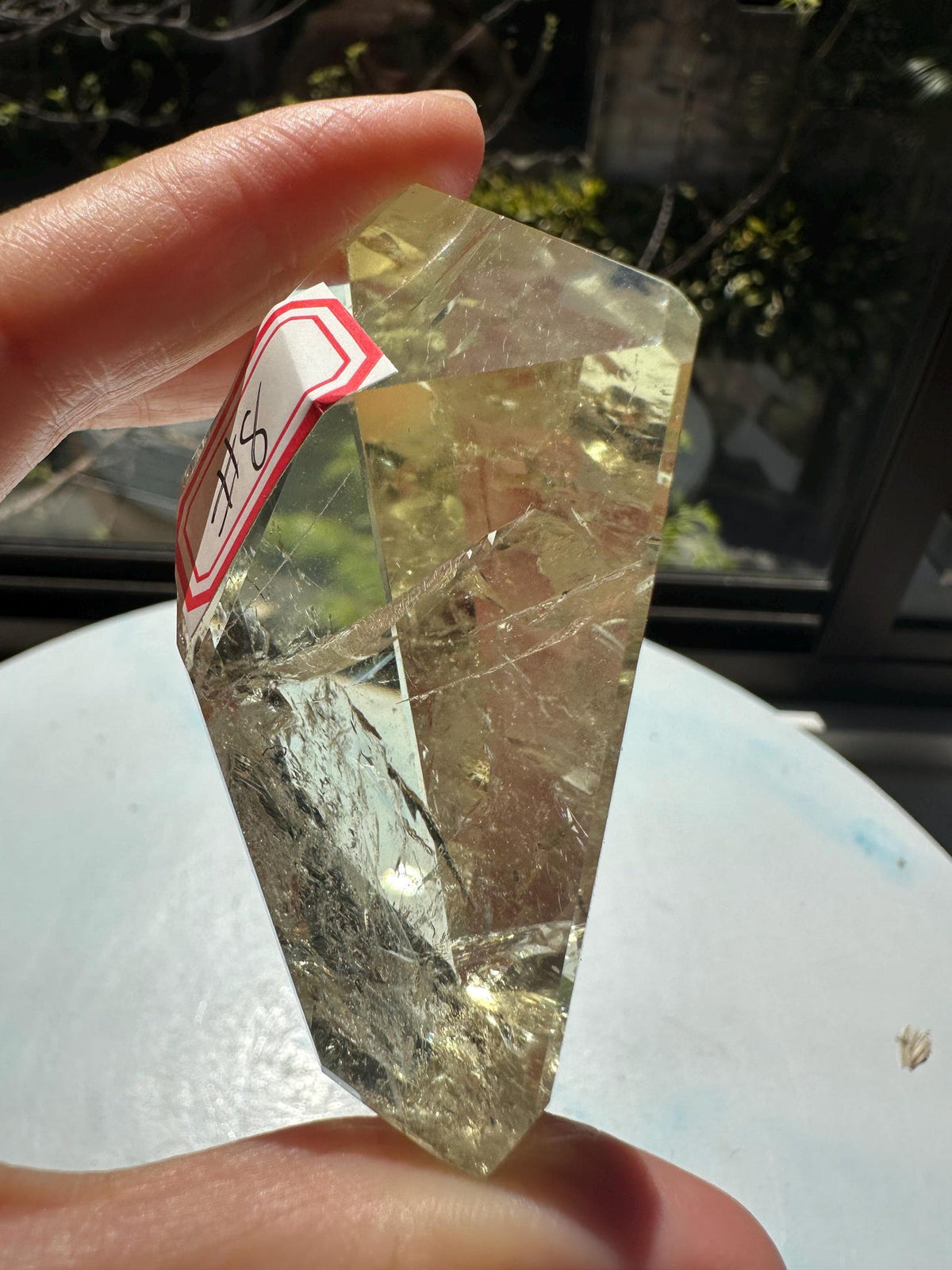 Exact citrine piece #8, 78g — real product view 3