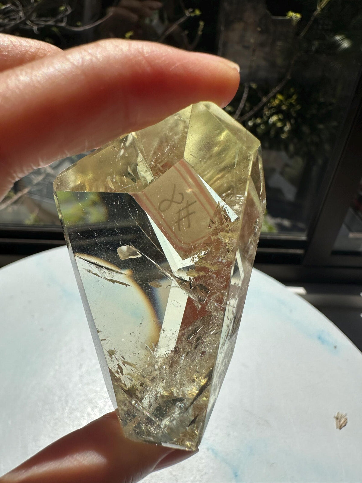 Exact citrine piece #8, 78g — real product view 5