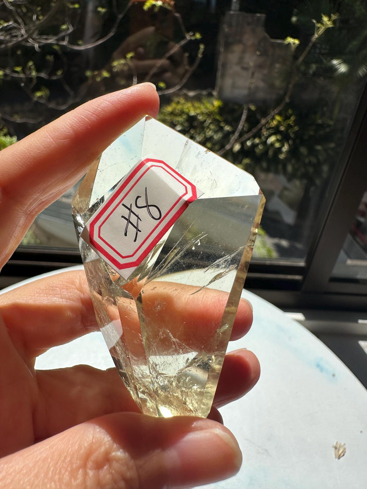 Exact citrine piece #8, 78g — real product view 7