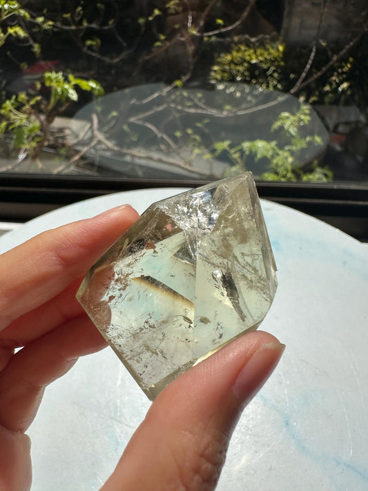Exact citrine piece #3, 81g — real product view 1