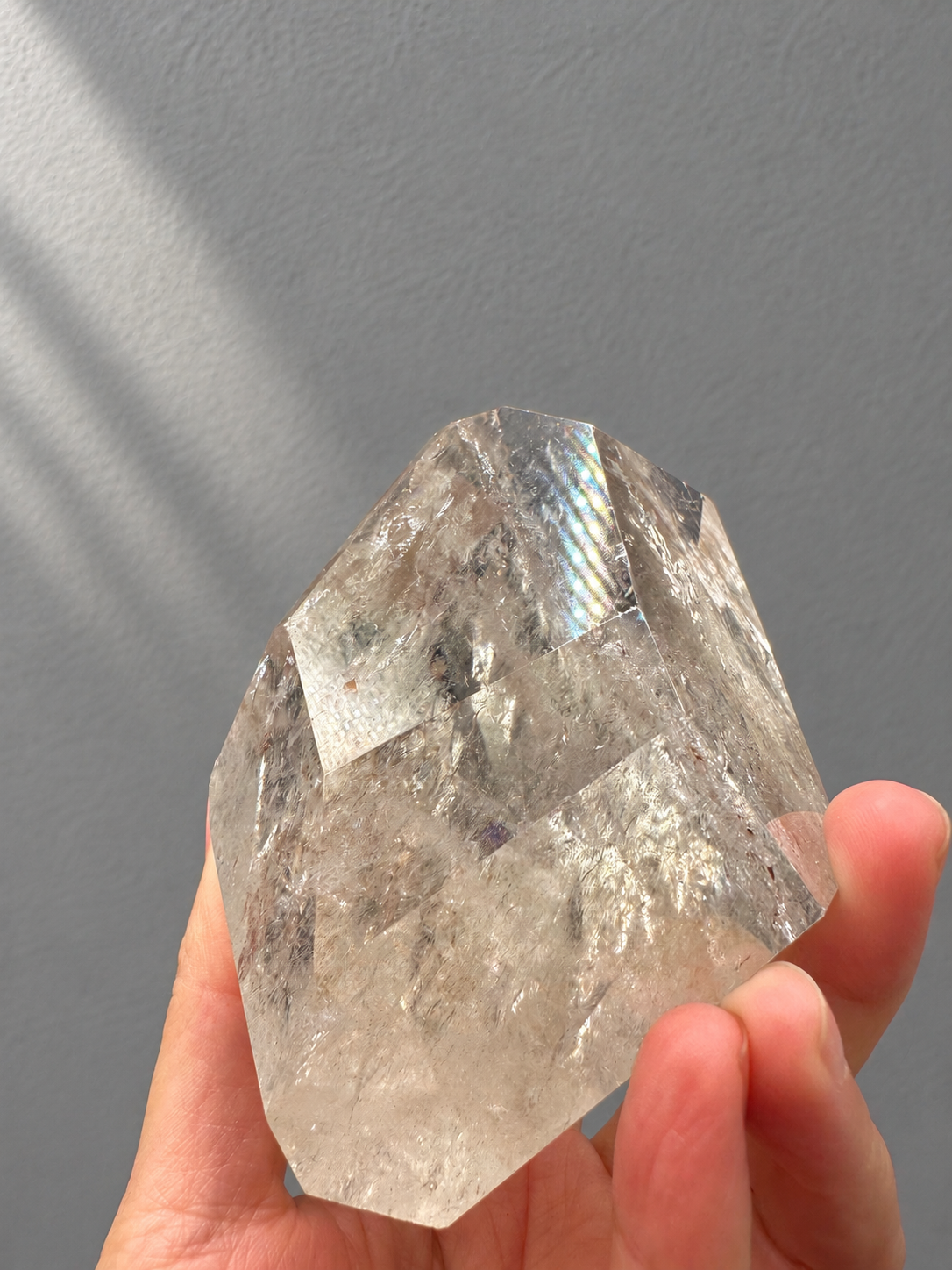 Brazilian Clear Quartz Freeform 377g, exact piece #3, view 5