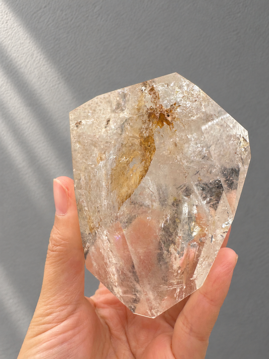 Brazilian Clear Quartz Freeform 366g, exact piece #8, view 1