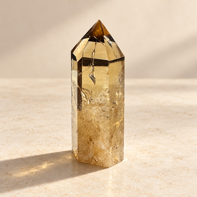 Congo Citrine Tower | 113g 8cm | Exact Piece #1