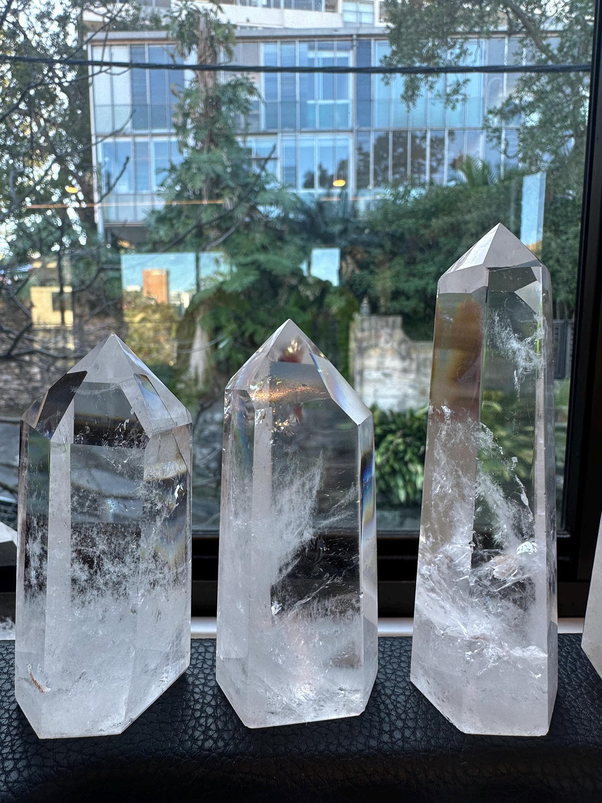 Clear Quartz tower size and shape example from Moon Rituals