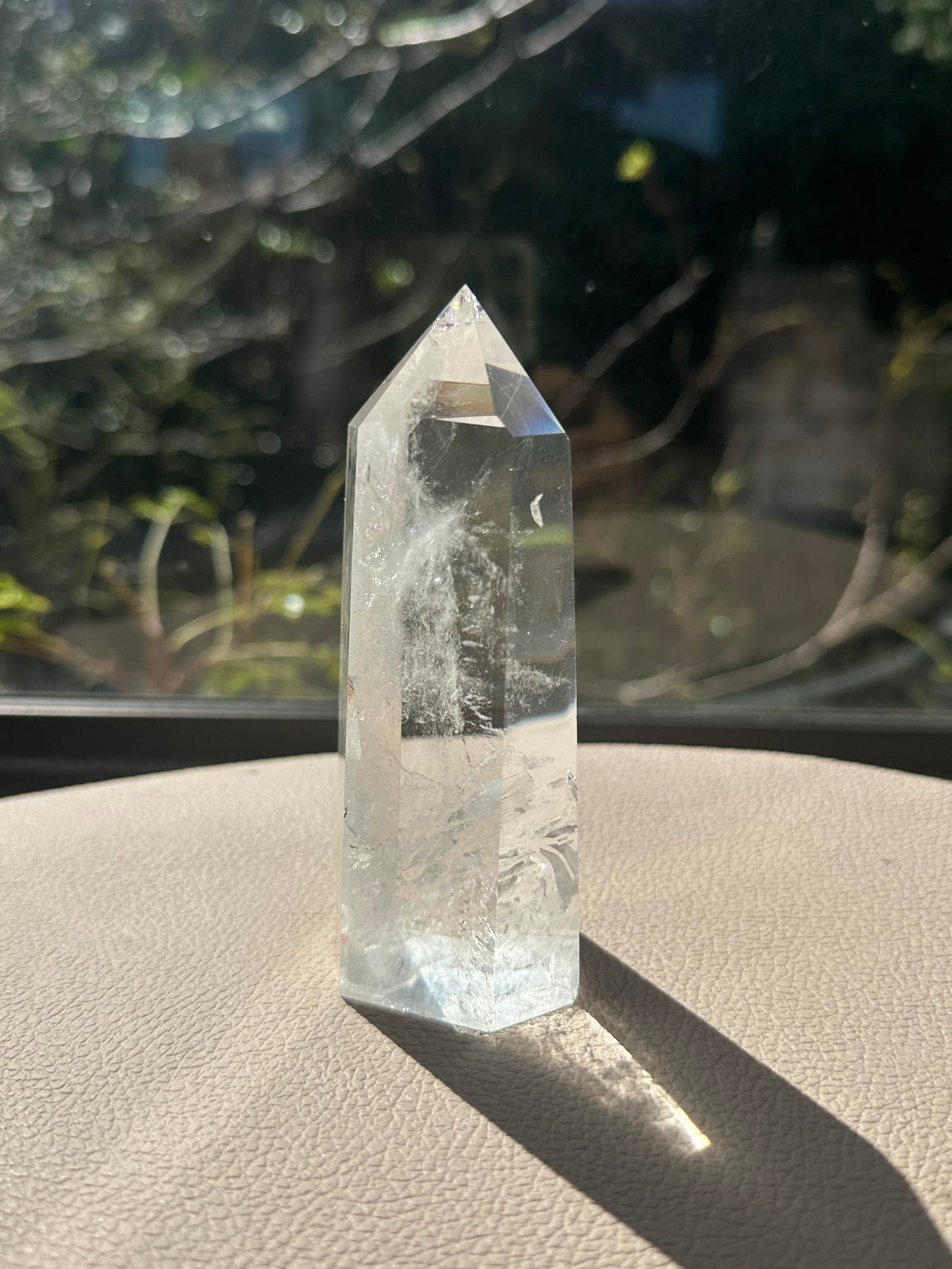 Brazilian Clear Quartz Tower with High Clarity | 337g 10.5cm Exact Piece #4