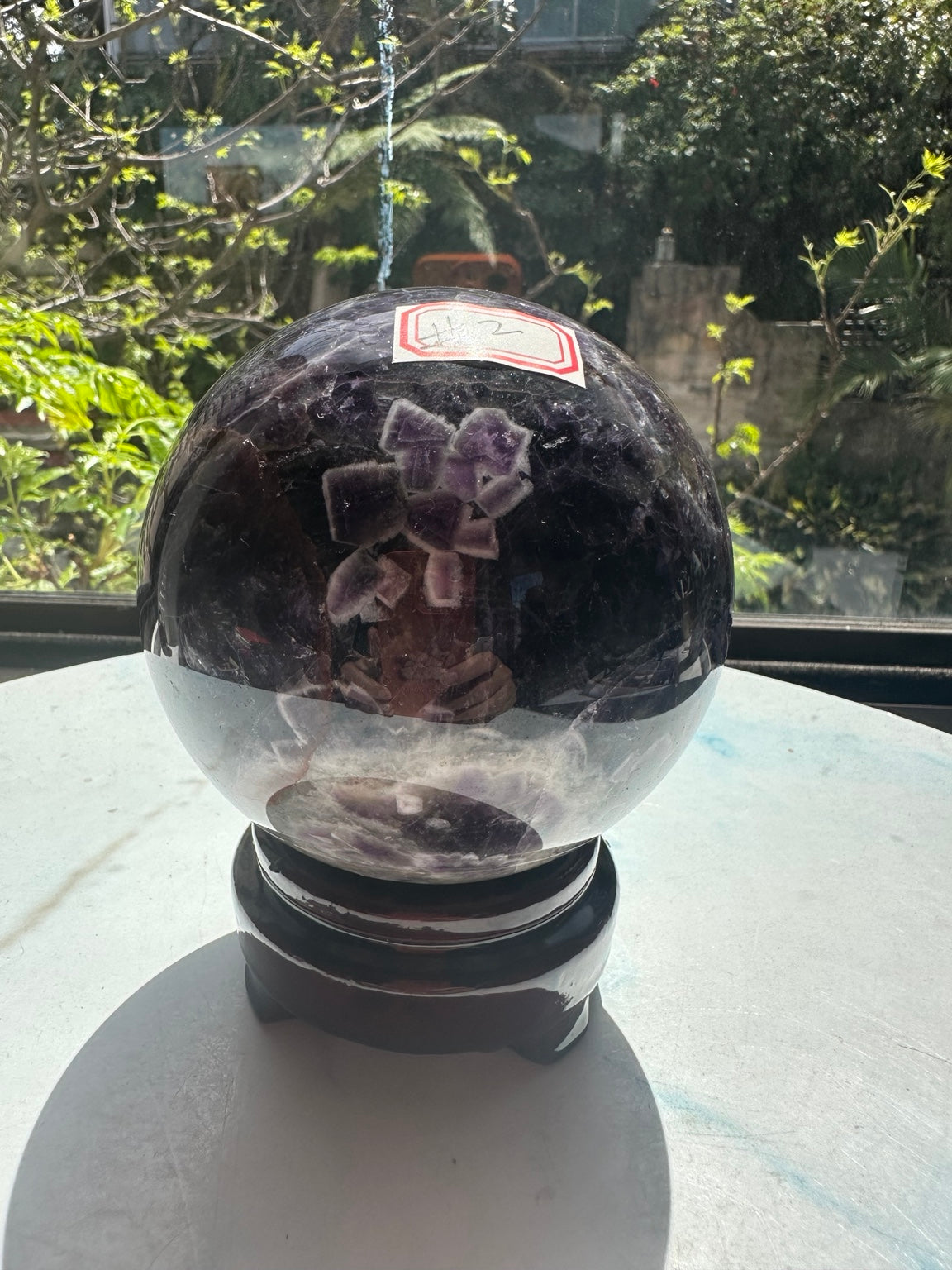Original unedited photo of Dream Amethyst sphere #2, 1