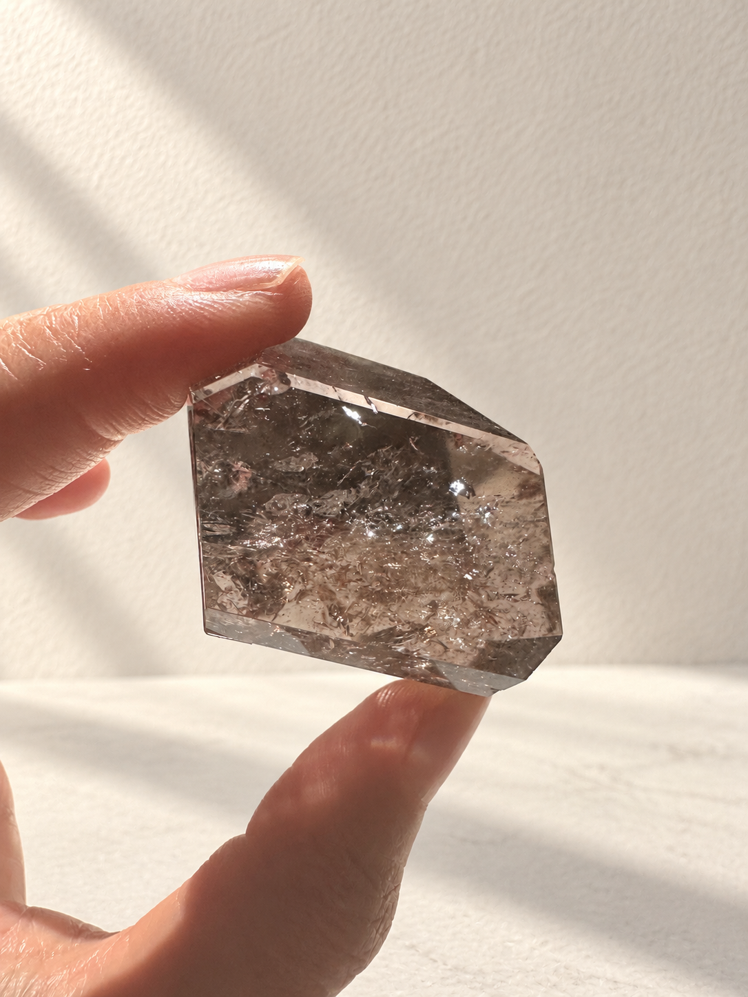 Smoky quartz 154g exact piece #3, view 1