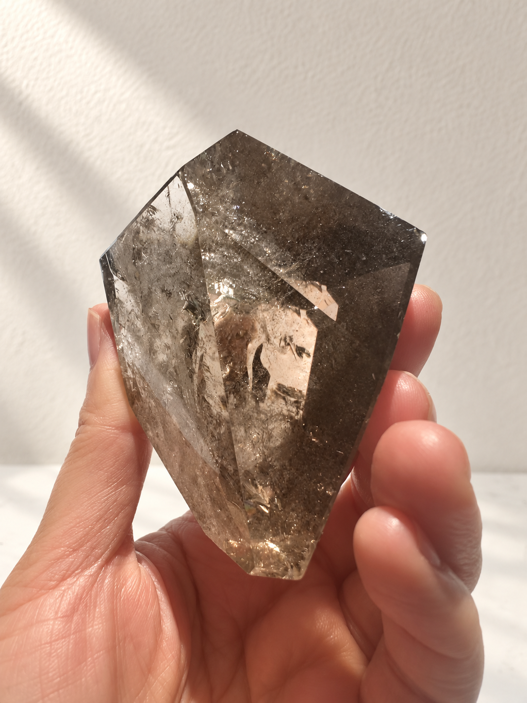 Smoky quartz 154g exact piece #3, view 2