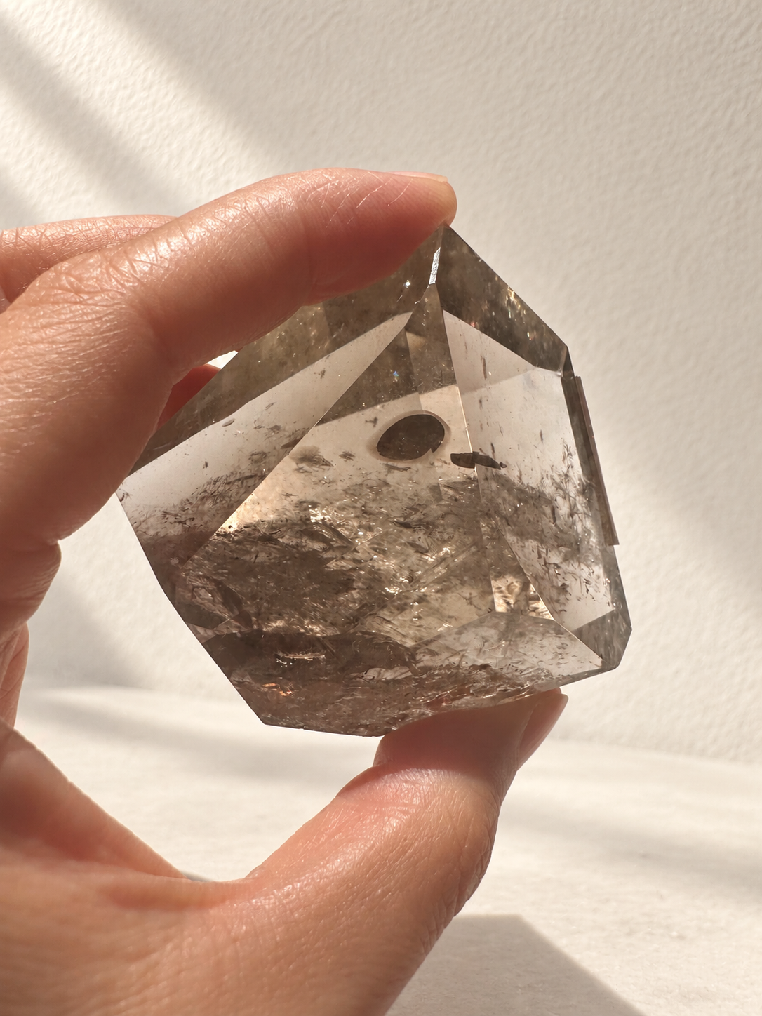 Smoky quartz 154g exact piece #3, view 8
