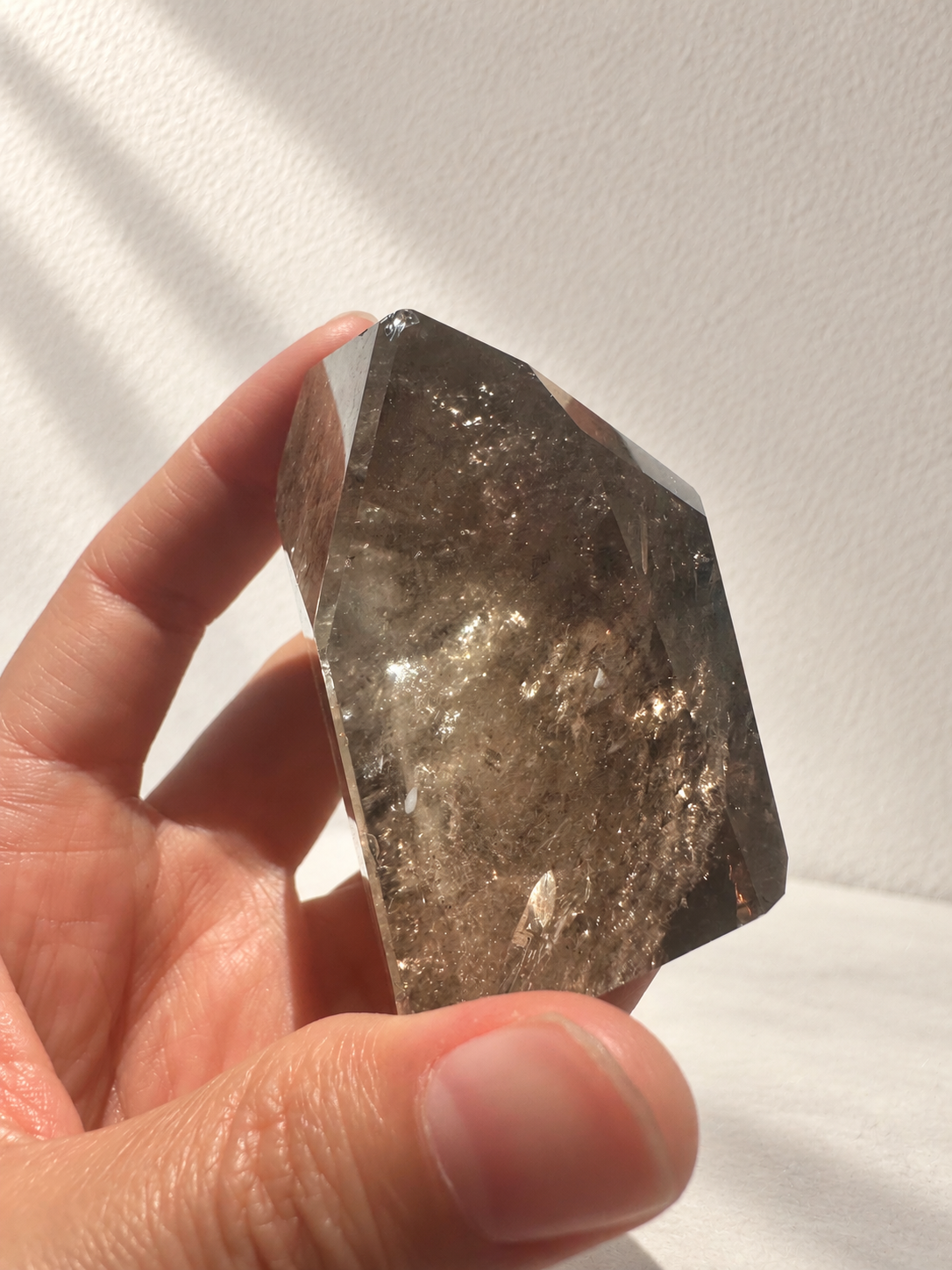 Smoky quartz 154g exact piece #3, view 11