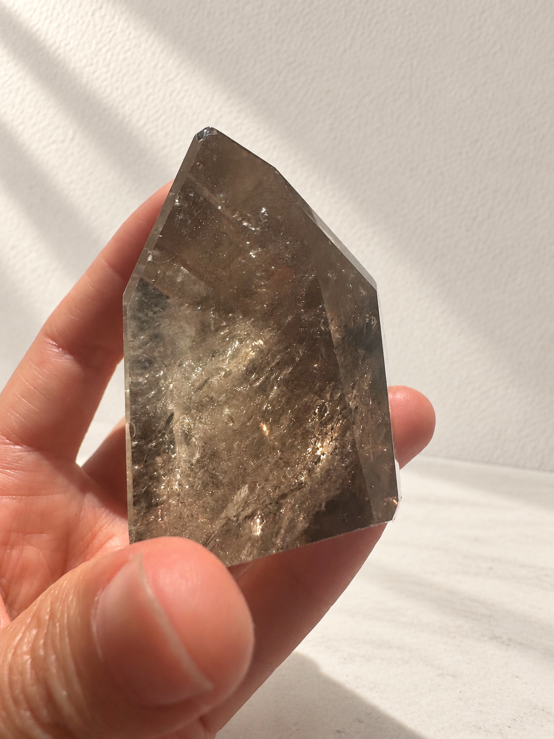 Smoky quartz 154g exact piece #3, view 15