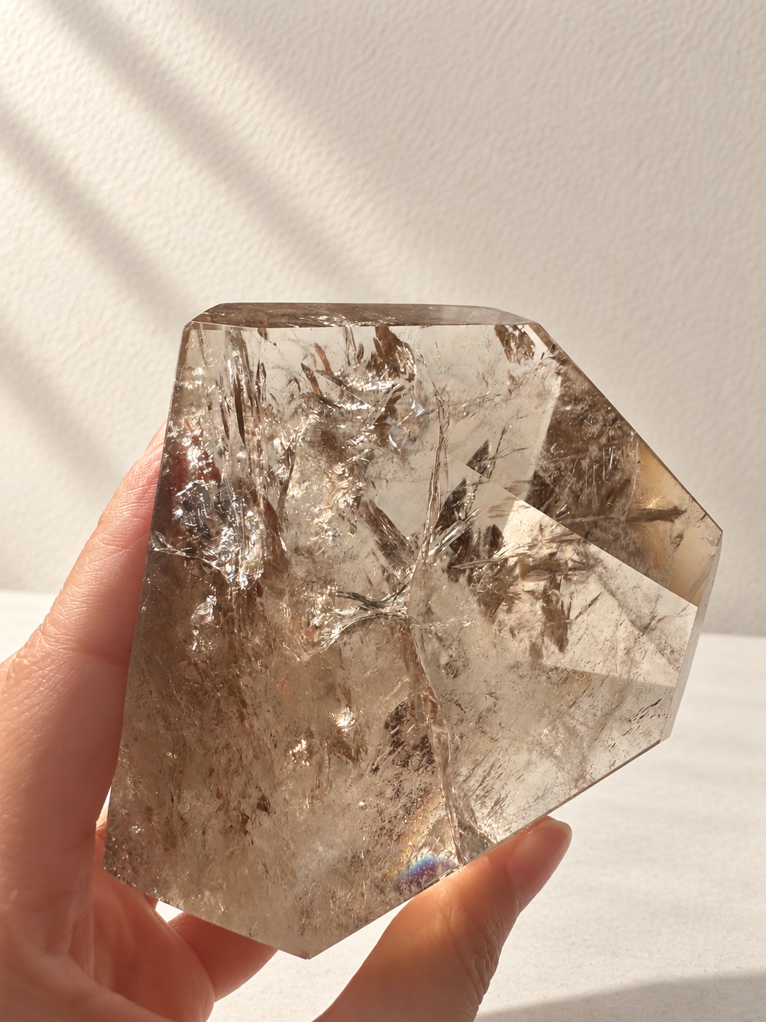 Smoky quartz 635g exact piece #16, view 15
