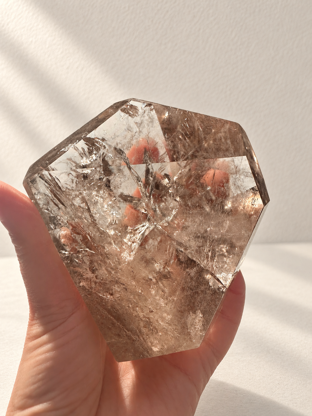 Smoky quartz 635g exact piece #16, view 17