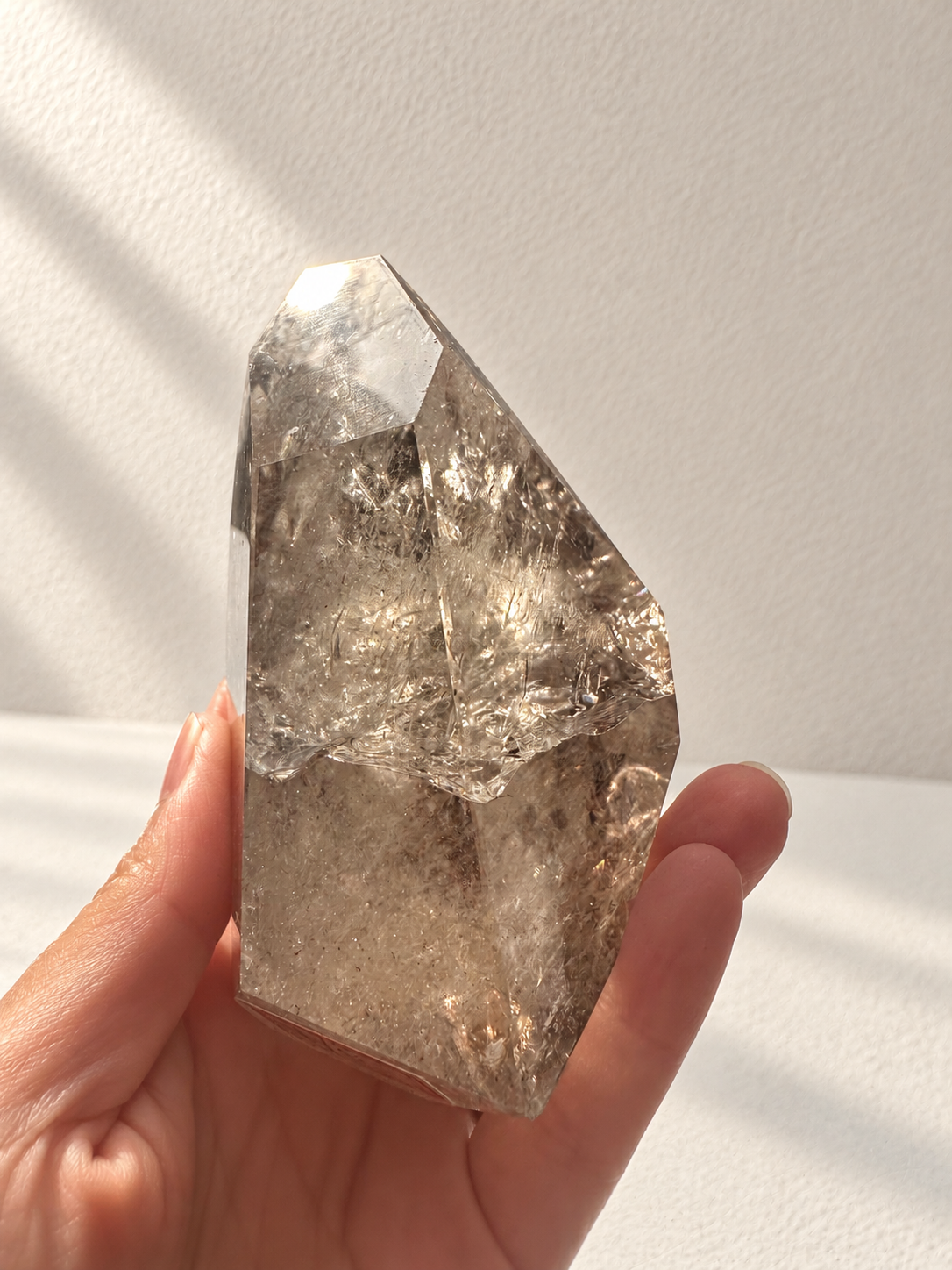 Smoky quartz 635g exact piece #16, view 18