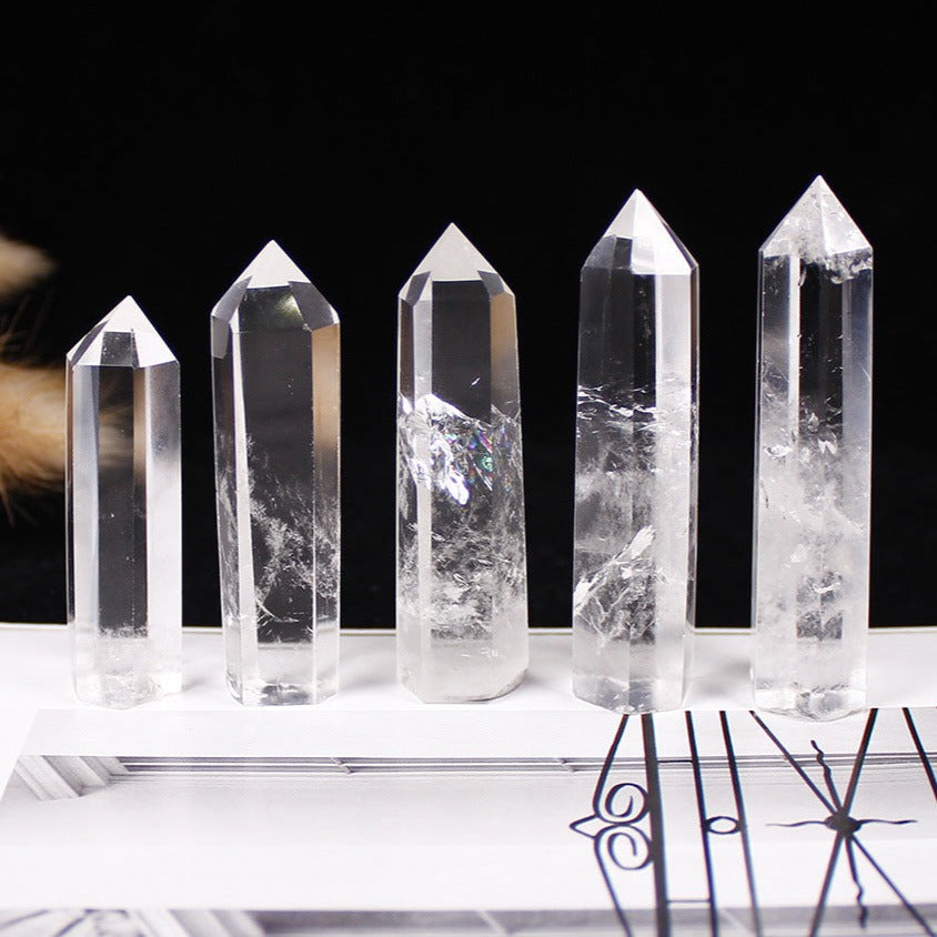 Clear Quartz Tower | Natural Crystal Point