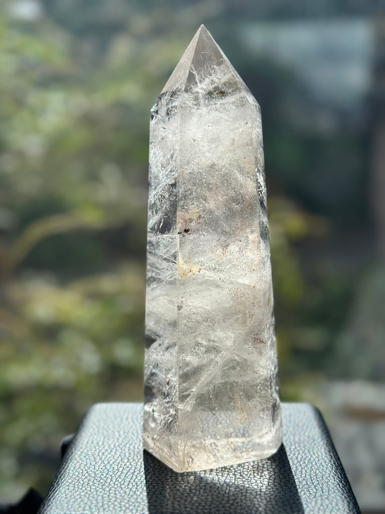 X-Large Smokey Quartz Tower - Natural Healing Crystal for Home Decor and Meditation