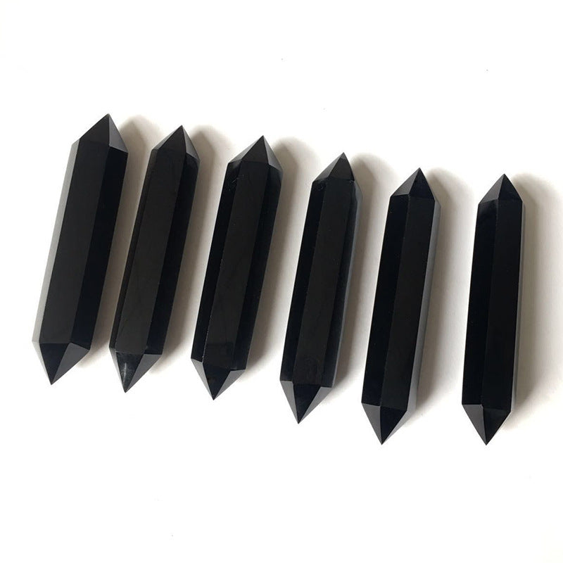 Black Obsidian Double-Terminated Point – Polished Crystal product photo 3