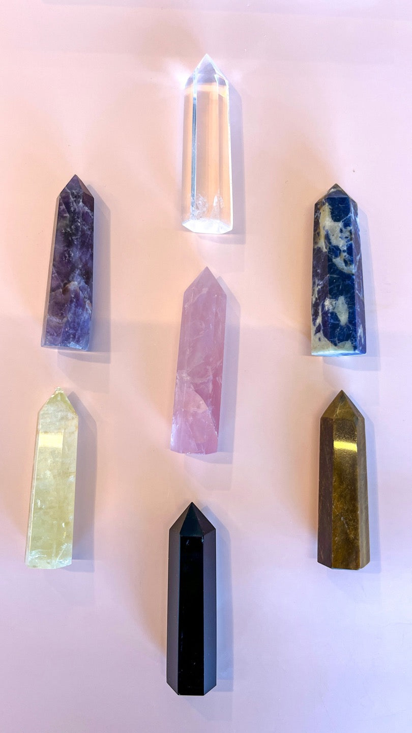 7 Chakra Crystal Tower Kit