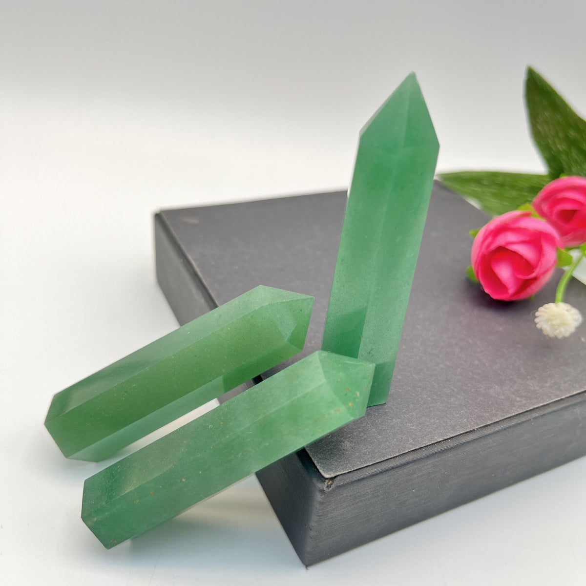 Green Aventurine Tower – Natural Crystal Point product photo 4