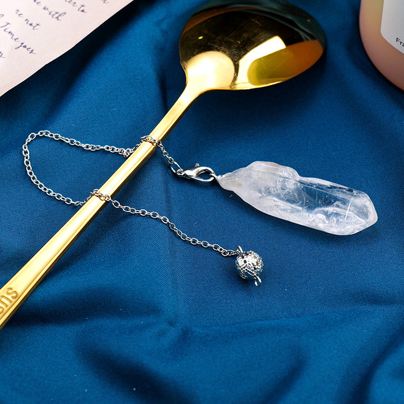 Clear Quartz Pendulum – Natural Crystal Dowsing Tool product photo 1