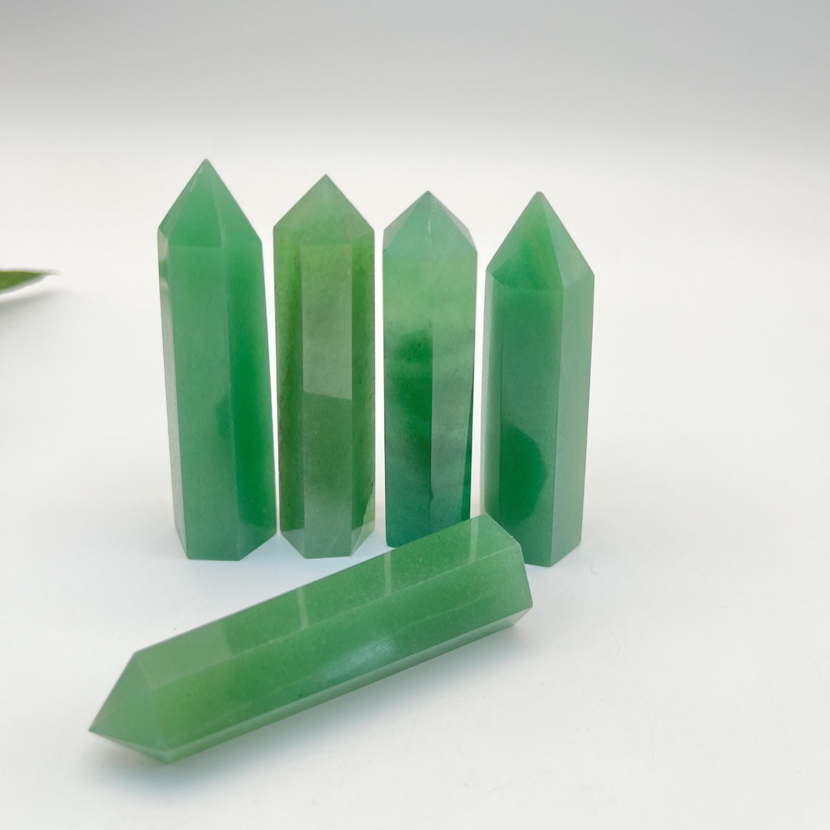 Green Aventurine Tower – Natural Crystal Point product photo 2
