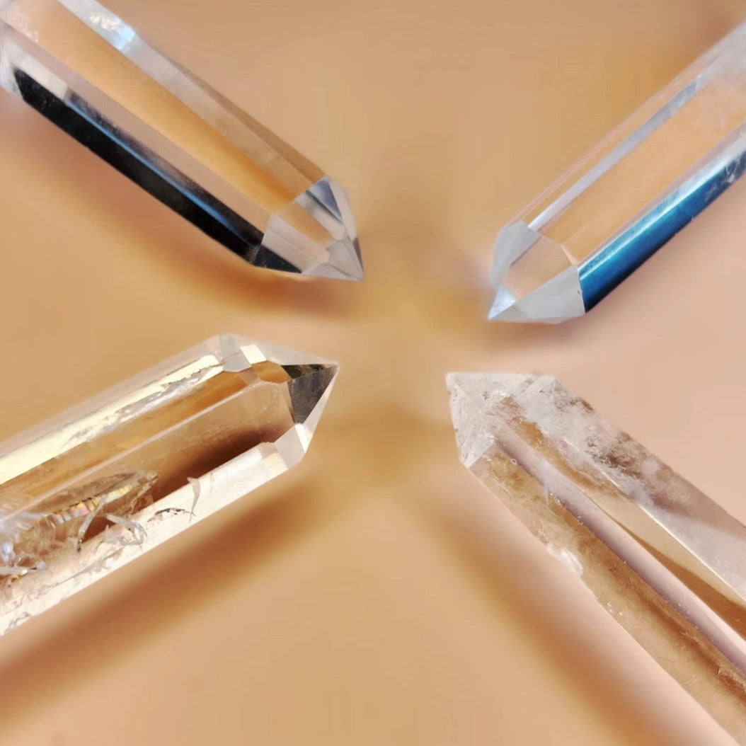 Clear Quartz Crystal Tower