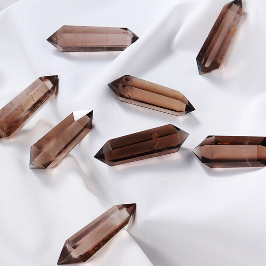 Smoky Quartz Double-Terminated Point | Natural Crystal