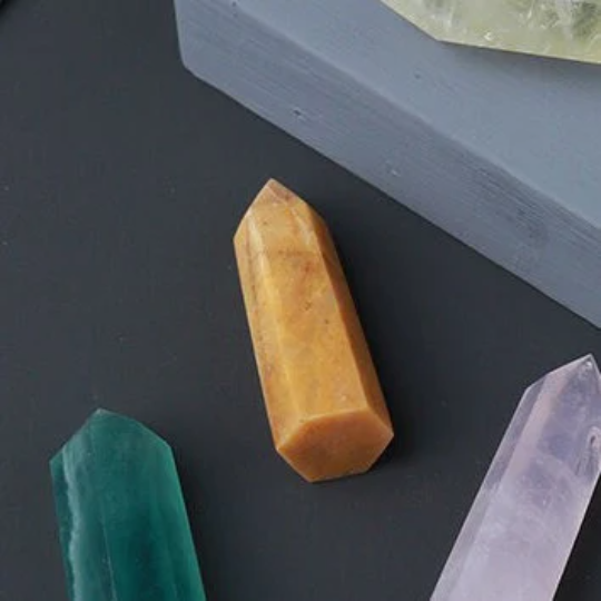 Yellow Aventurine Tower | Natural Crystal Point 7–8cm